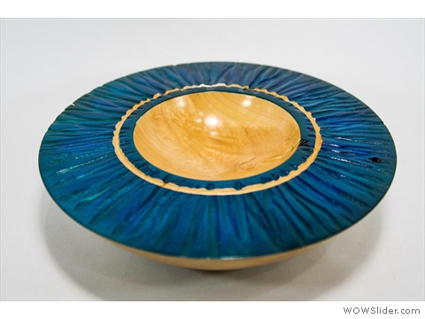 Decorative Wood Vessel