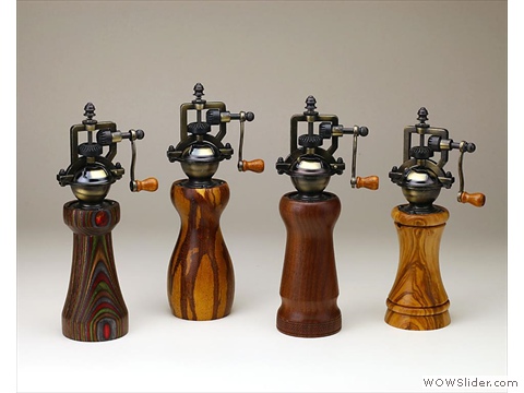 Antique Pepper Grinders