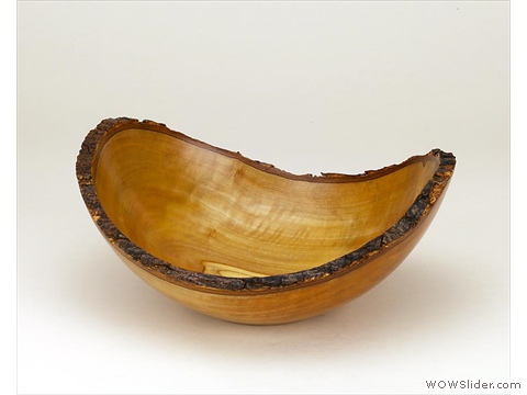 Natural Edge Wood Bowl