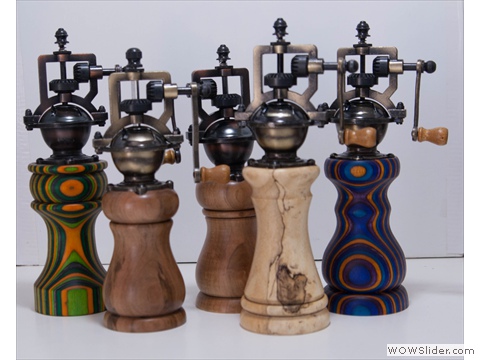 Antique Pepper Grinders